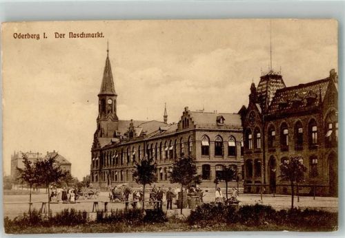 Bohumin Naschmarkt Marktszene Feldpost WK I 103- Inf.Div.