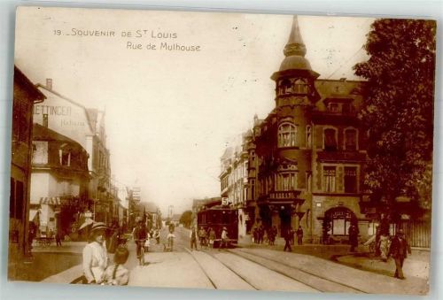 Saint-Louis-de-Montferrand Straßenbahn Rue de Mulhouse