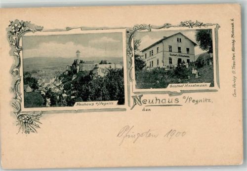 Neuhaus Burg Veldenstein Gasthaus Haselmann Stauchung