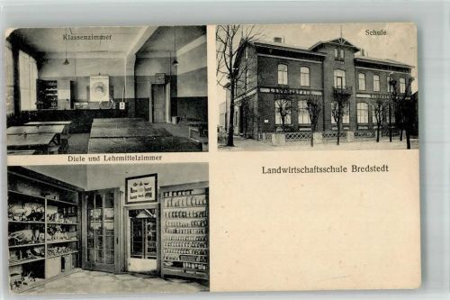 Bredstedt Landwirtschaftsschule Bredstedt Klassenzimmer Diele Lehrmittelzimmer