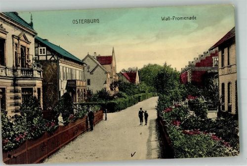 39606 O3540 Osterburg Altmark - Wall-Promenade Villen