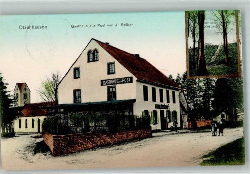 Otzenhausen 1907 Gasthaus zur Post