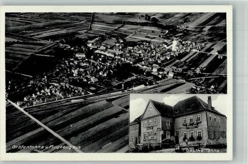 Gräfentonna Fliegeraufnahme Gasthaus zur Tanne