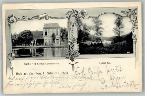 Leuenberg Gasthaus von Hermann Joachimsthal Langer See