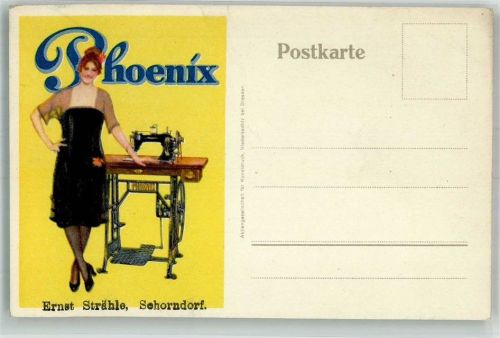 Phoenix Werbung Nähmaschine