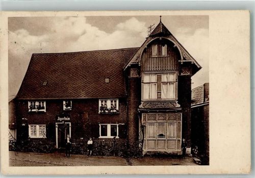 Kirchen BahnpostKöln Betzdorf Zug 1614 2.9.29 Gasthaus Jägerheim