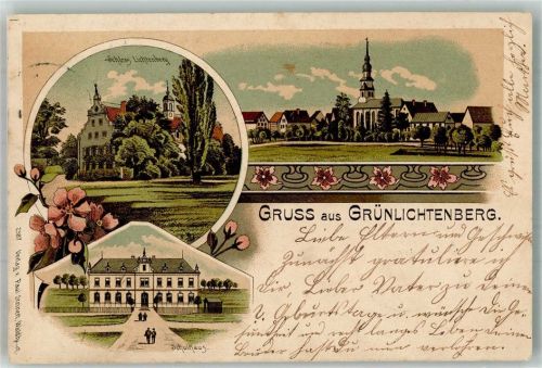 Grünlichtenberg 1899 Schloss Lichtenberg