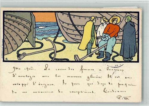 1901 Combaz Gisbert Jugendstil Velag Dietrich