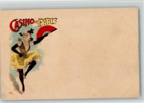 Casino de Paris Depose Cinos Paris Tanz Jugendstil