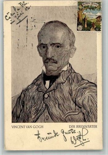 1912 Vincent van Gogh Sonderbund Int. Kunstausstellung frühste Ak von V.v.G.