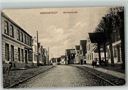 Bredstedt 1917 Norderstrasse