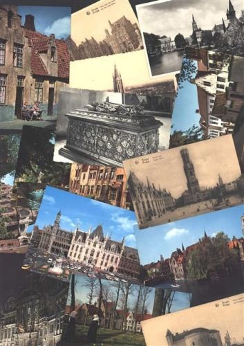 Bruges Lot mit 28 div AK