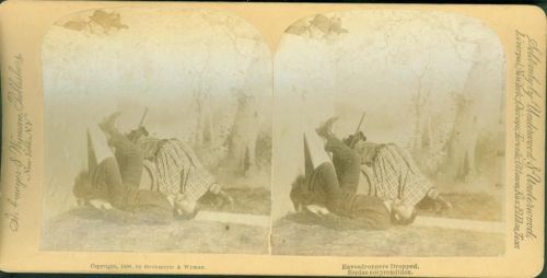 1890 Eavesdroppers Dropped Rauscher Unfall CDV