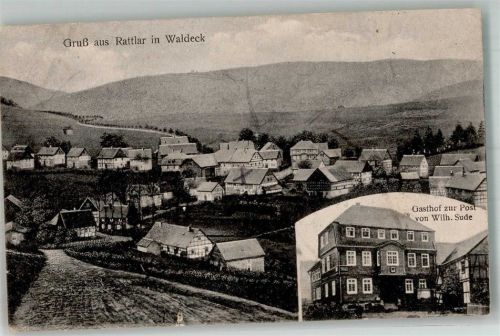 Rattlar 1919 Gasthaus zur Post Loch