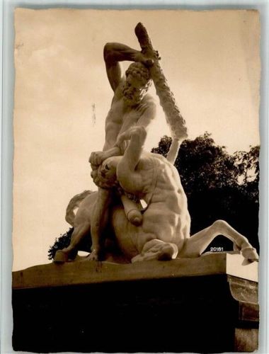 1939 Skulptur von G. Schadow Herkules im Kampf mit einem Zentauren