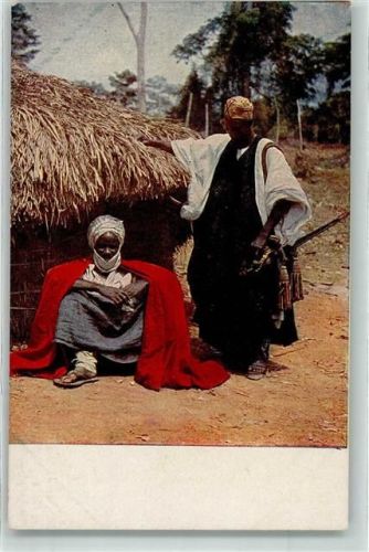 Nigeria Vornehmer Haussa Schwarzafrikaner