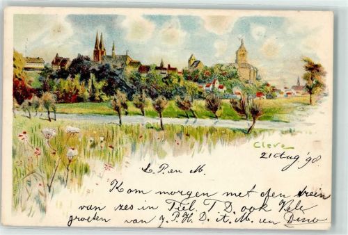 Kleve 1898 sign. Cleve