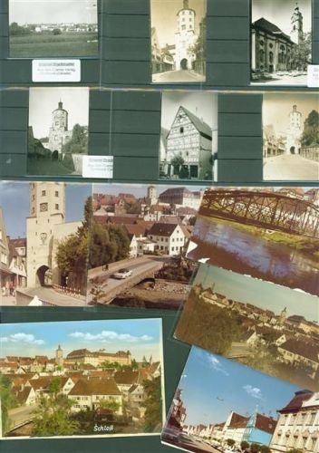 Günzburg Lot mit 24 Fotos verschiedene Grössen Original aus Archiv eines Ansichtskartenverlages