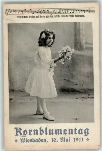 Wiesbaden 1911 Kornblumentag