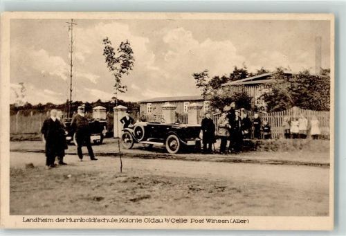 Oldau Landheim der Humboldtschule Oldtimer-Cabrio
