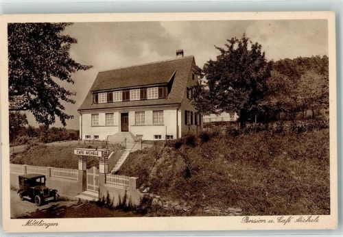 75378 W7263 Möttlingen , Württ - Pension-Cafe Aichele Oldtimer