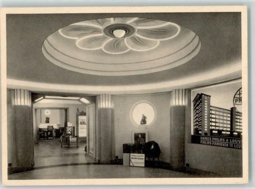 Brüssel Philips Eingang Vorführzentrum
