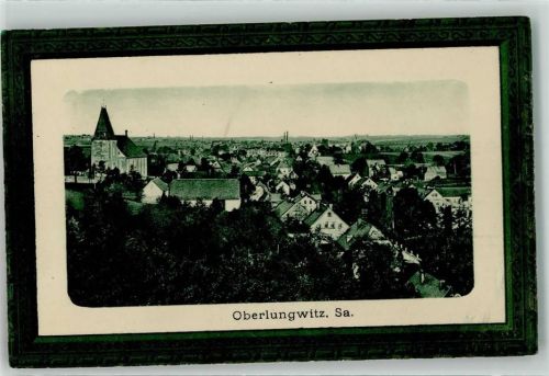 Oberlungwitz 1912 Kirche Rahmen