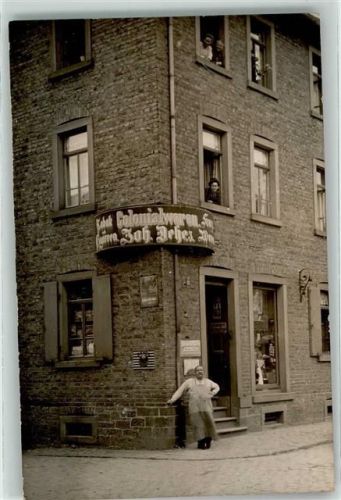 Emailleschild Colonialwaren