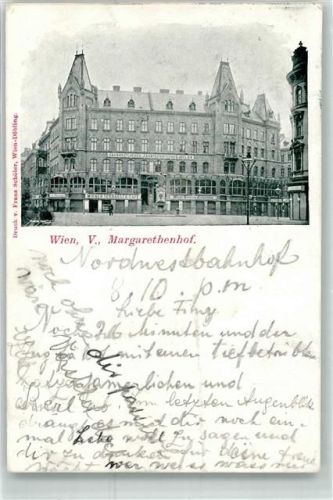 Wien 1898 Margarethenhof