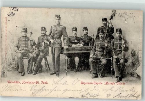 St. Pauli 1898 Kapelle Balogh Czesar Weinhütte