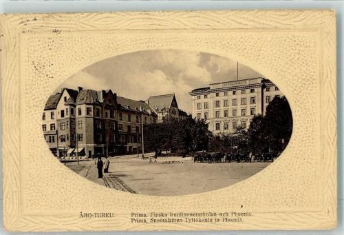 Turku 1919 Finnische Mädchenschule