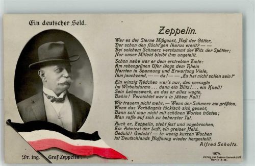 Ein Deutscher Held Verlag Liersch 1974 Gedicht von Alfred Scholtz
