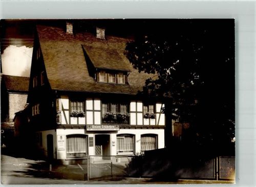 Berghausen Gasthaus Union Stübchen Ort handschriftlich