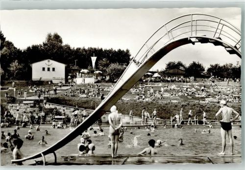 Hünfeld Schwimmbad Haselgrund Wasserrutsche