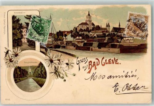 Kleve 1900 Amphietheater Aussichtsturm