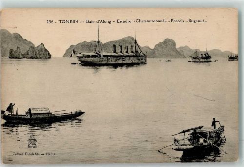 Tonkin Baie d`Along Escadre Chateaurenaud Pacal Bugeaud