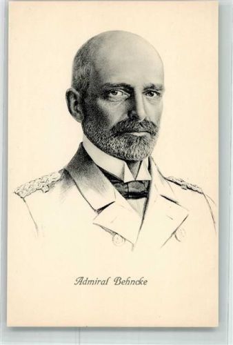 AK Admiral Behncke Verlag Stengel 49192 Admiral Künstlerkarte