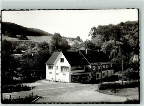 Sundern Pension Wisthaff Ort handschriftlich