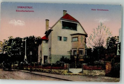Darmstadt 1919 Künstlerkolonie Haus Christiansen Architektur