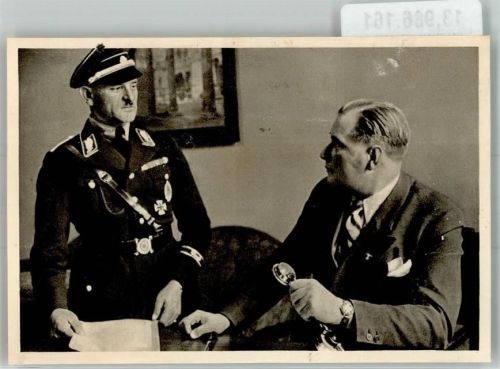 SS-Gruppenführer Dietrich und Oberleutnant Bruckner aus Album Deutschland erwache Nr. 8 Bild 109