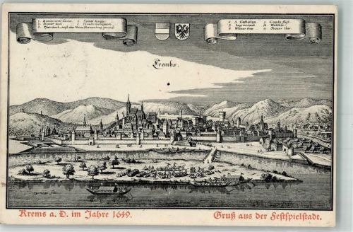Krems Im Jahre 1649