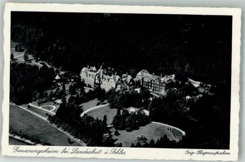 Landshut Karpatenvorland 1939 Fliegeraufnahme Hotel Kurheim Genesungsheim