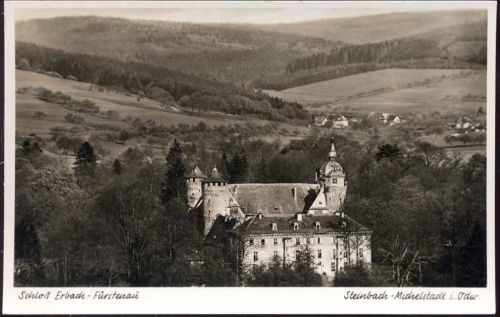 um 1930-40 Michelstadt, Schloss Fürstenau im Ortsteil Steinbach,Karl Peters AKU1