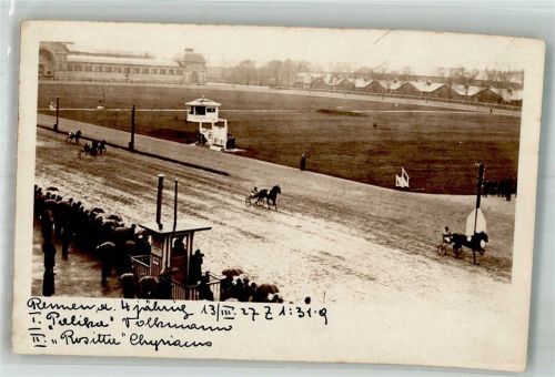 Wien 1927 Krieau Rennen 4jährige