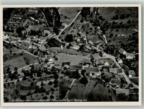 Oberharmersbach Fliegeraufnahme Oberhammersbach