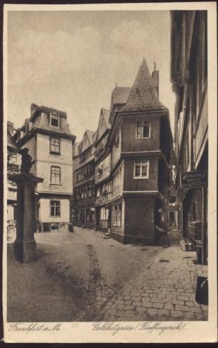 um 1920-30 Frankfurt am Main, Goldhutgasse,Heinrich Nord