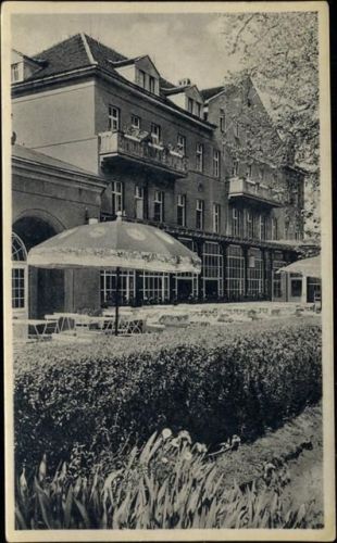 um 1930-40 Bad Lausick, Kurhotel/spa hotel -Herrmannsbad- AKU1