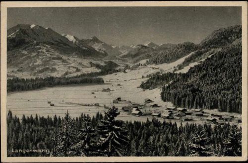 1942 Langenwang, Ansicht,J. Heimhuber