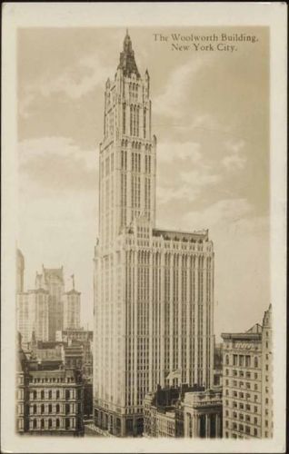 1929 The Woolworth Building, New York City
