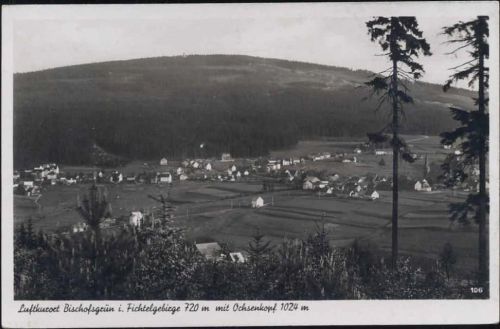 um 1930/40 -Luftkurort Bischofsgrün i. Fichtelgebirge-,F.H. Dennerlein AKU1
